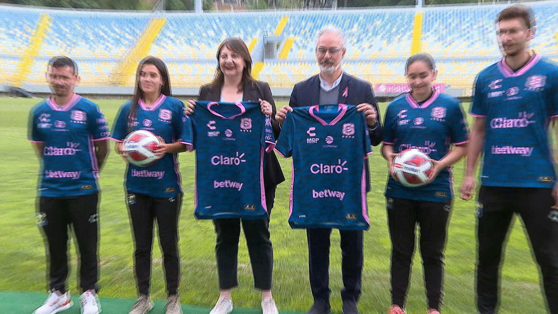 Everton se suma a campaña de prevención de cáncer de mamas