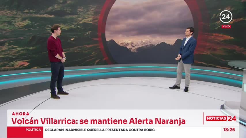 ¿De qué tipo es la erupción del volcán Villarrica?