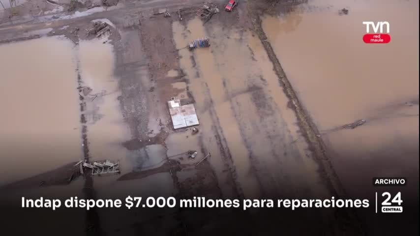 Indap dispone de $7 mil millones para reparaciones