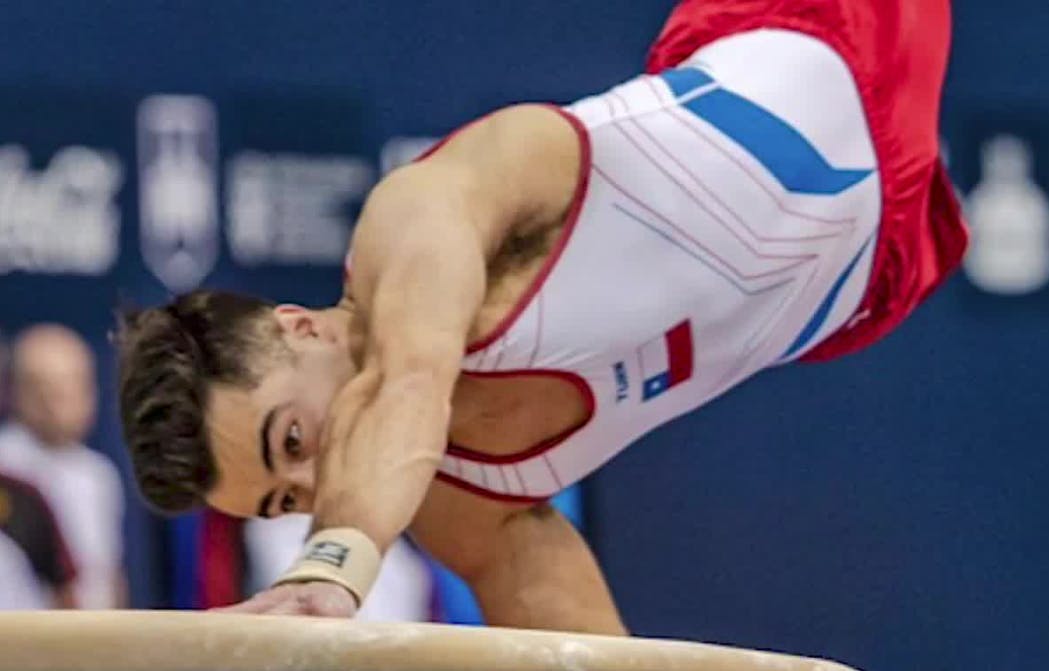 Santiago 2023: ¡Ignacio Varas está listo para competir en suelo y salto!