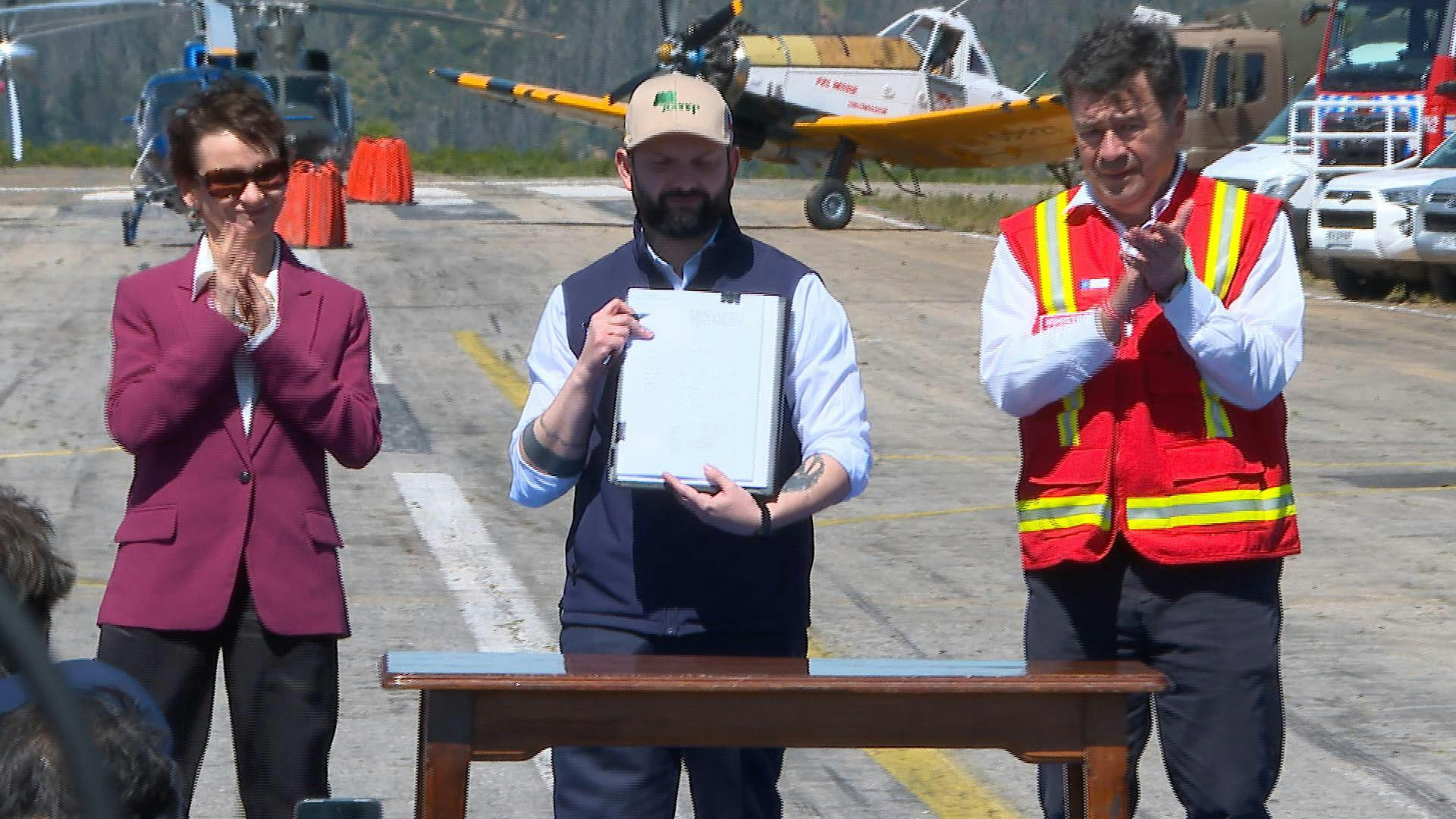 Conaf recibe millonaria inversión desde el Gobierno