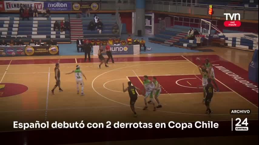 Con dos derrotas de local debutó Español en Copa Chile