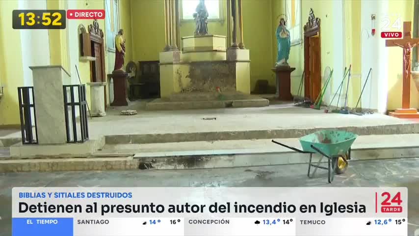 Detienen a presunto autor de incendio en Constitución. 