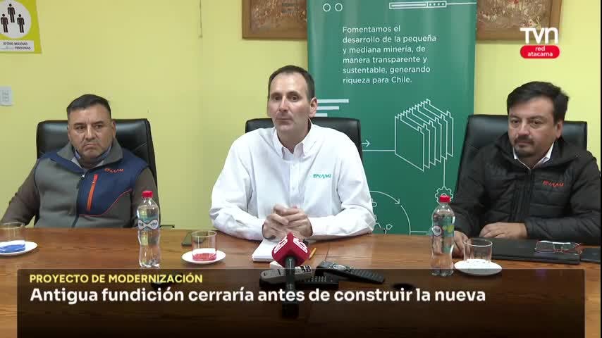 Proyecto de nueva fundición en Paipote