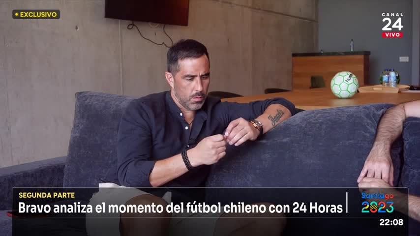 Bravo analiza el momento del fútbol chileno