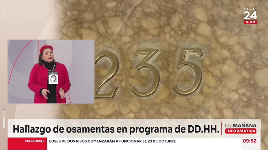 Osamentas en oficina de programa de DD.HH. Ha sido permanentemente una violación