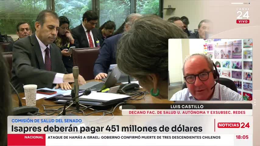 Luis Castillo e informe que propone reembolso de solo US$451 millones en 10 años “permitirá mejorar el sistema de isapres”