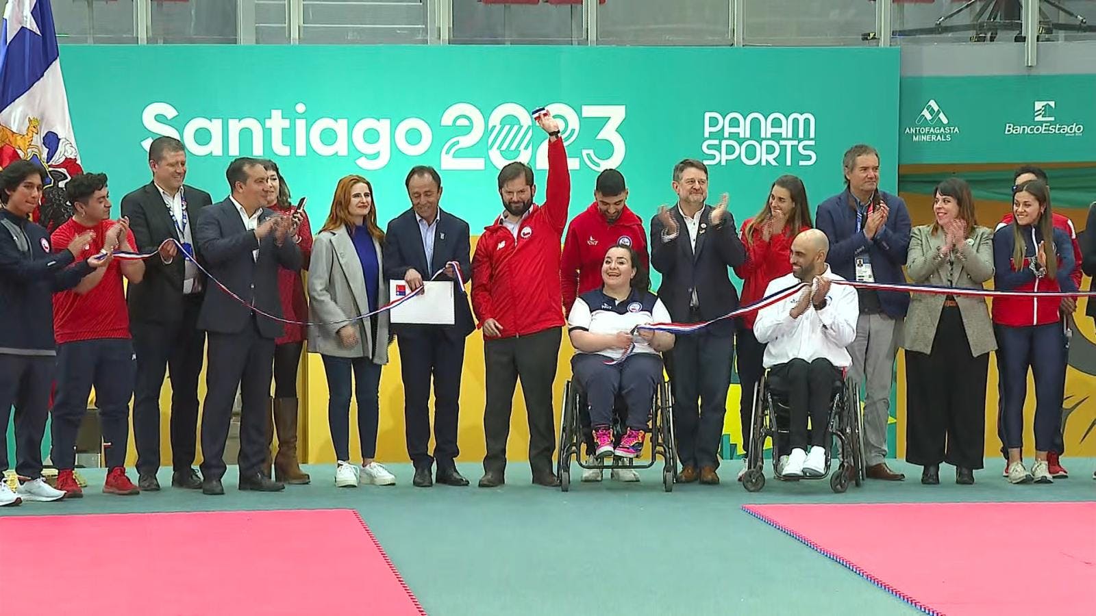 Inauguran obras del Estadio Nacional para los juegos panamericanos