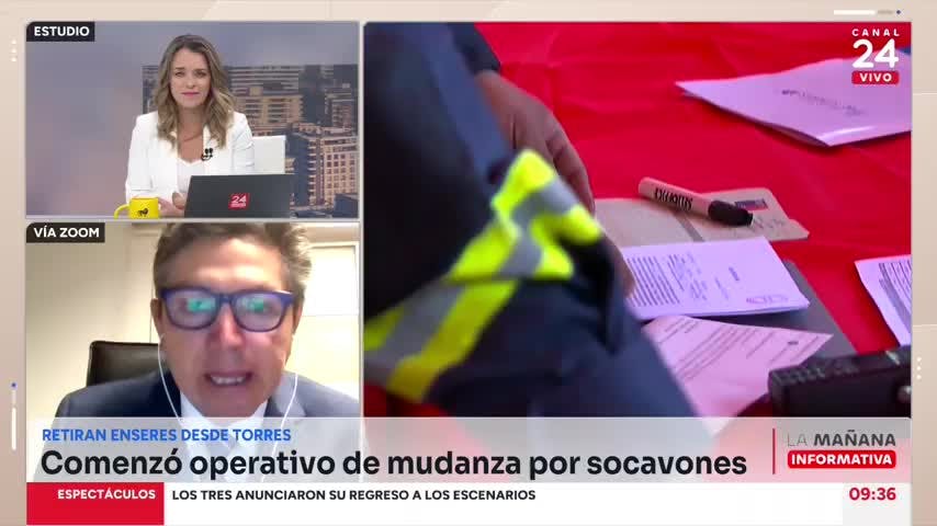 Afectados por socavón en Viña molestos por declaración jurada: Retiro de enseres es una excepción