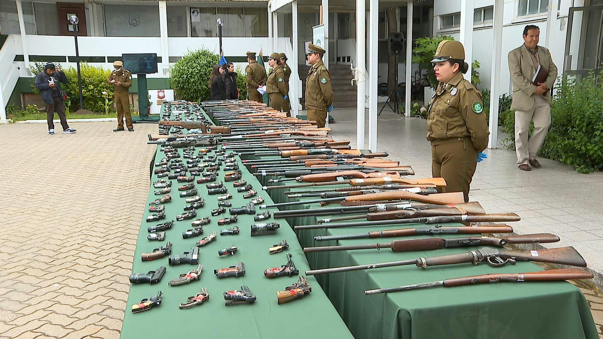 2.877 armas fueron sacadas de circulación en distintos operativos policiales dentro de la región