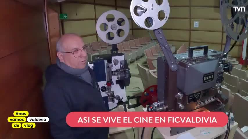 El FICValdivia a lo old school: Así se exhiben films en proyectores de 8, 16 y 35 milímetros