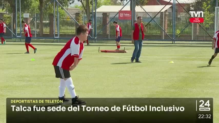Talca fue sede de Torneo de Fútbol Inclusivo
