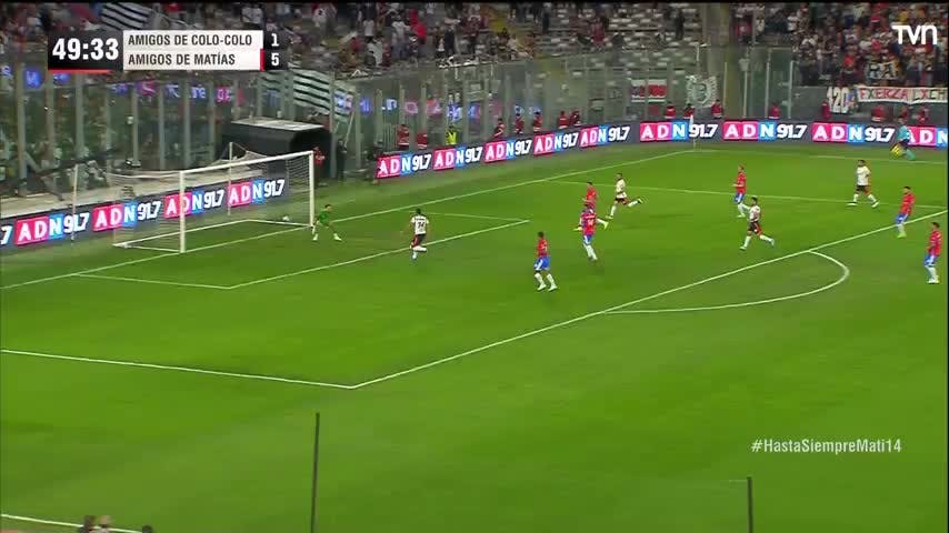 Tras pase gol del Mati: Apareció el "Tanque" Paredes  