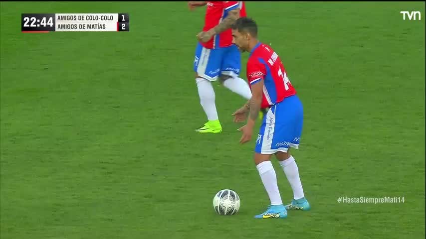 Matías Fernández trajo de vuelta la "matirabona" en su adiós