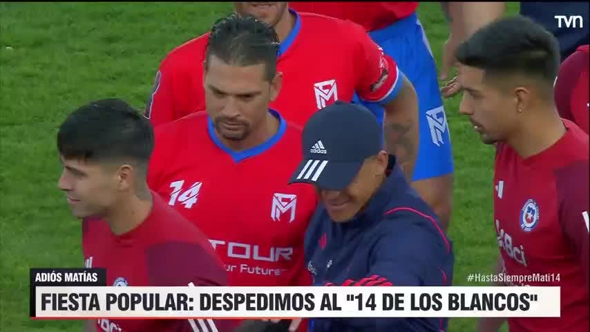 Con Alexis a la cabeza: Hasta la Roja llegó a la despedida de Matías Fernández
