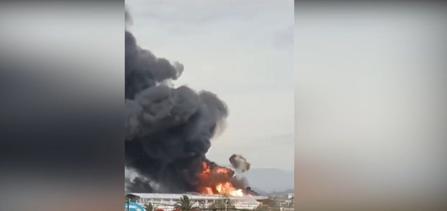 Vecinos de Maipú en alerta tras incendio de planta de gas