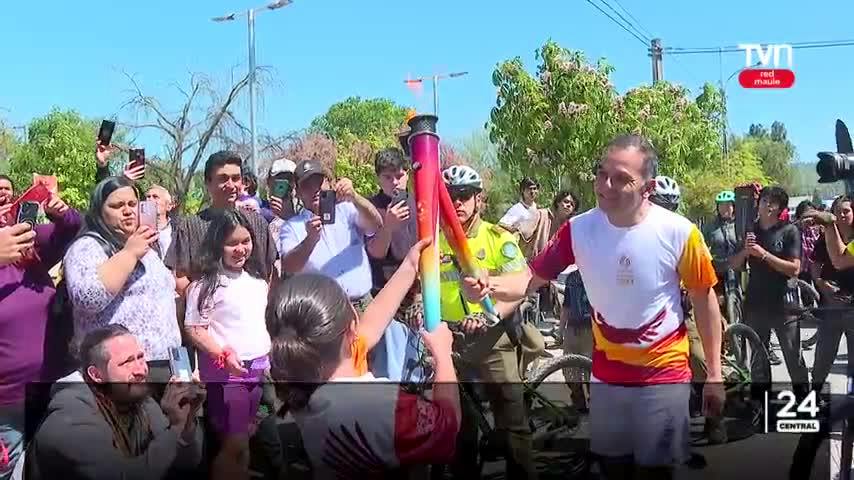 Recorrido de antorcha fue seguido vía virtual y presencial