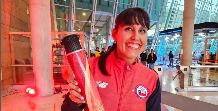 Bárbara Hernández trajo la Antorcha a TVN: Fue un privilegio
