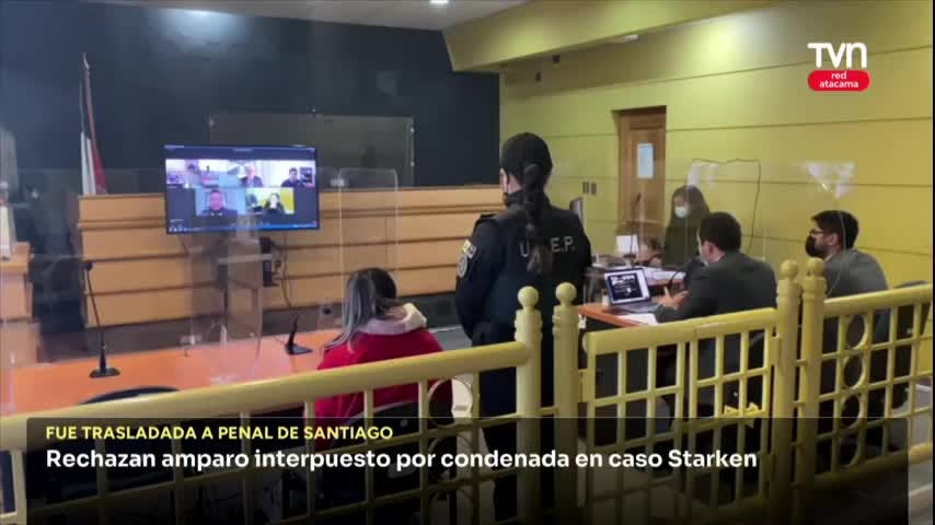 Rechazan recurso de amparo interpuesto por condenada