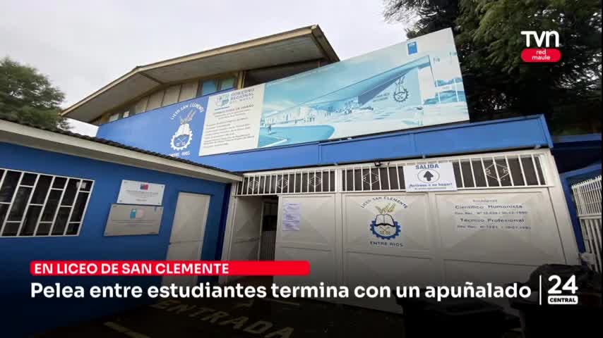 Pelea entre estudiantes termina con un apuñalado