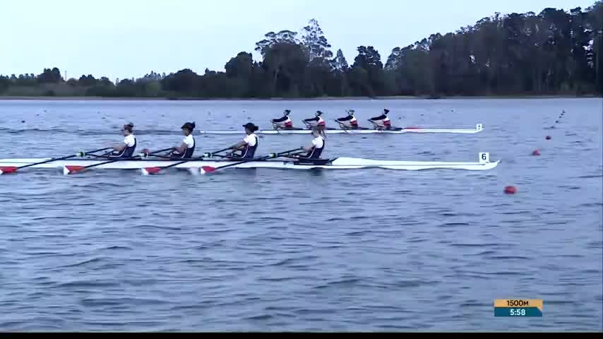 Team Chile obtuvo sus primeras medallas en remo