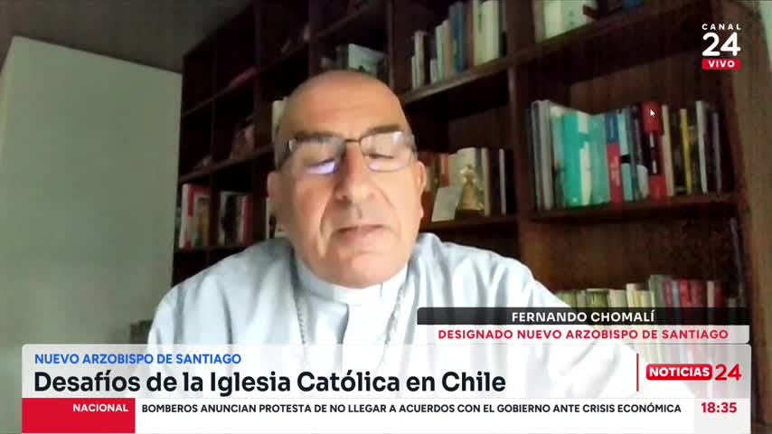 Nuevo arzobispo de Santiago: “Voy a hacer lo mejor que pueda con mucha sencillez”