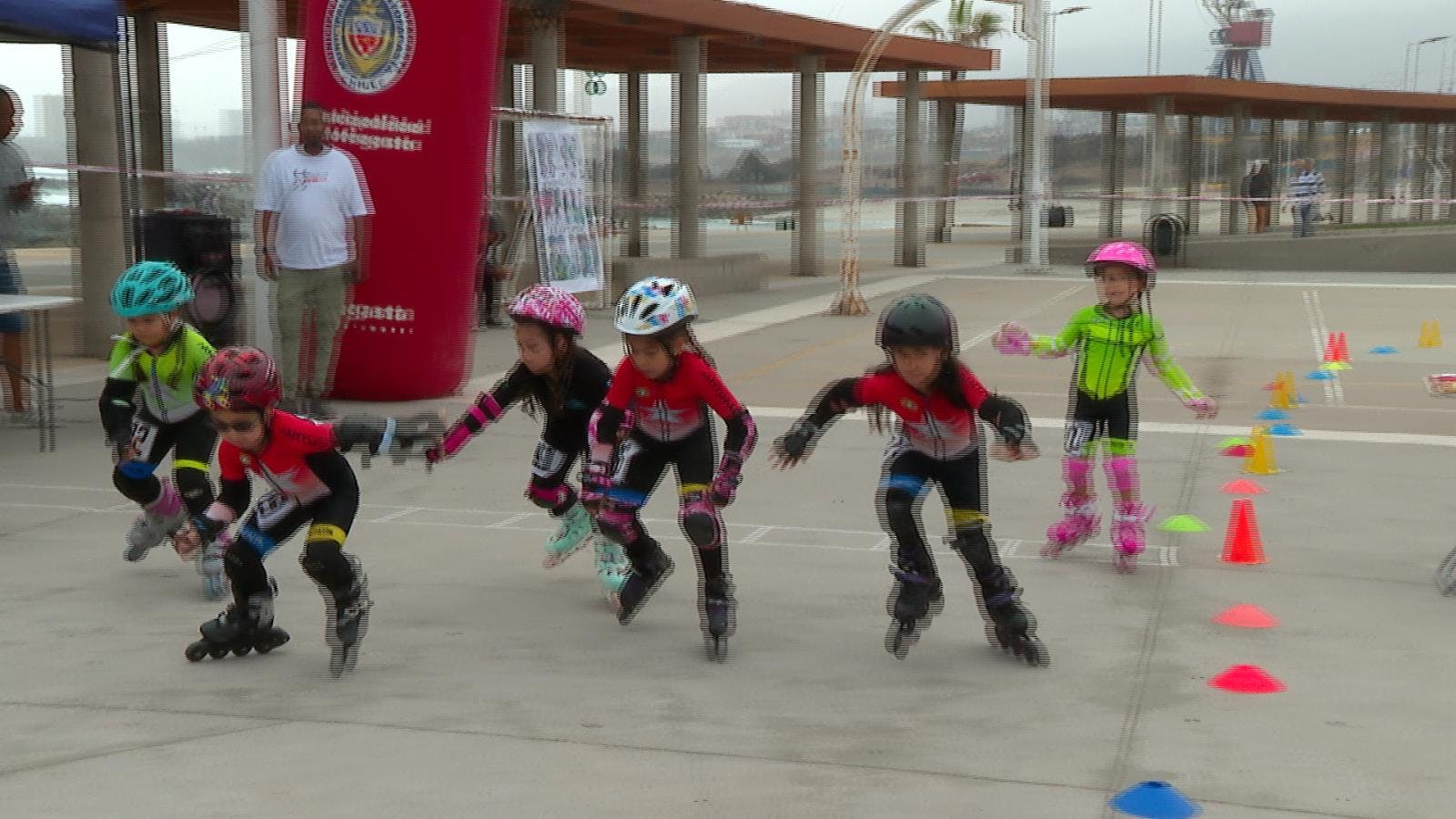 Síntesis deportiva regional: Campeonato de carrera de patín