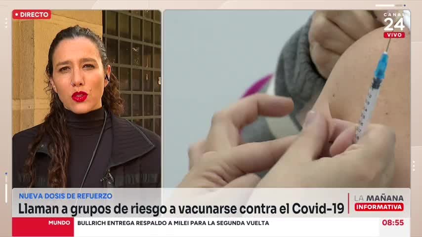 Minsal llama a grupos de riesgo a nuevamente vacunarse con dosis bivalente