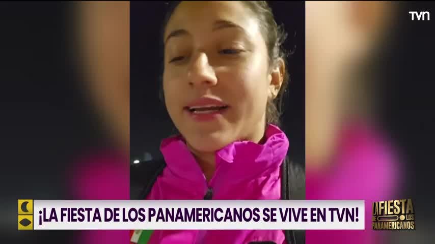 Las emotivas palabras de Atleta Mexicana: Gracias chilenos por ser tan lindos conmigo