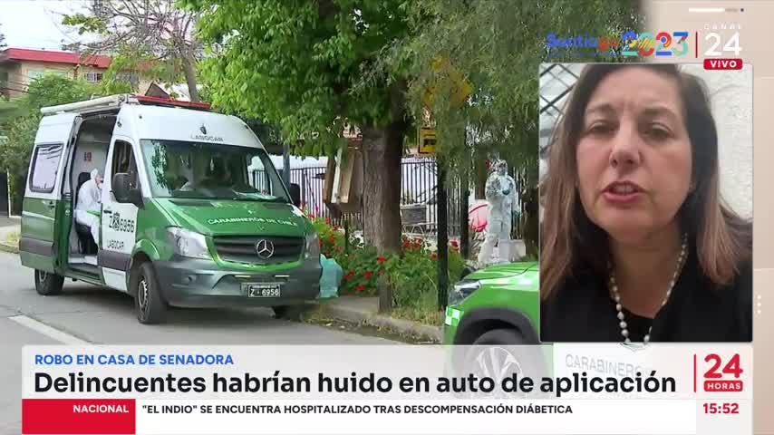 Senadora Vodanovic tras robo en su casa: “Me resisto a tener que subir las rejas y vivir encerrados”