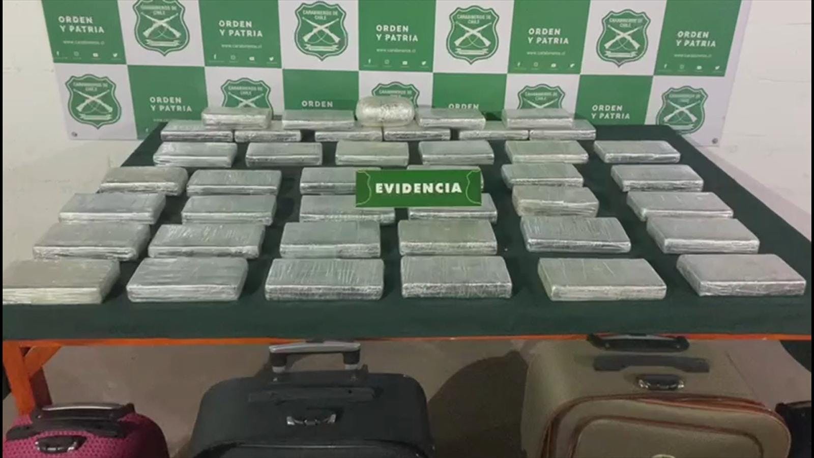 Carabineros incauta 90 kilos de droga