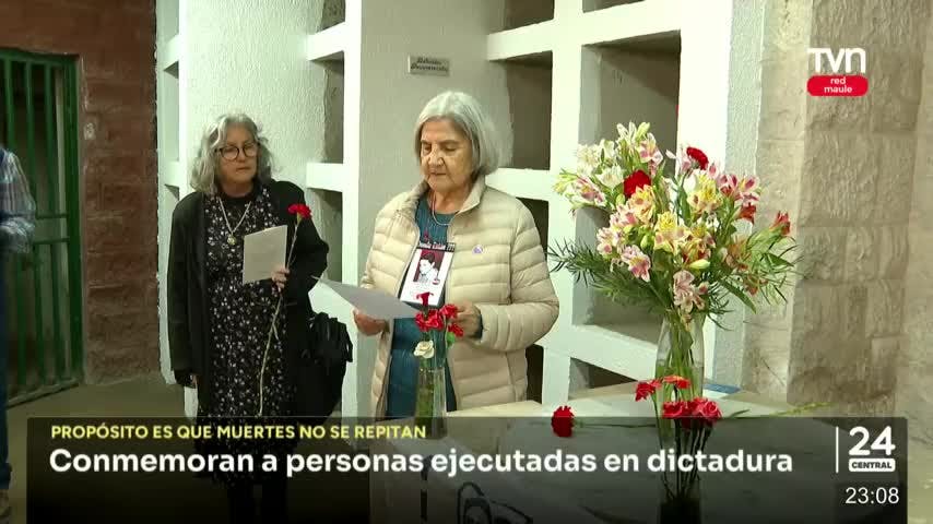 Conmemoran a personas ejecutadas en dictadura