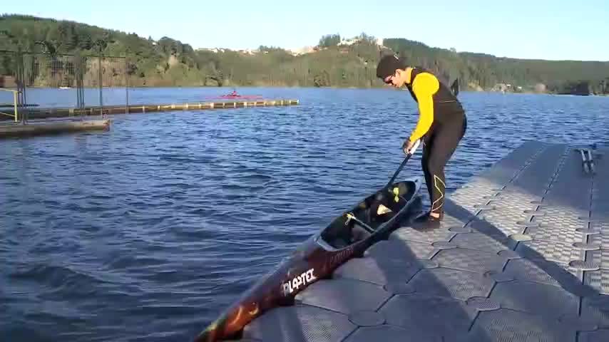 Comienza el canotaje de Santiago 2023 en San Pedro de la Paz