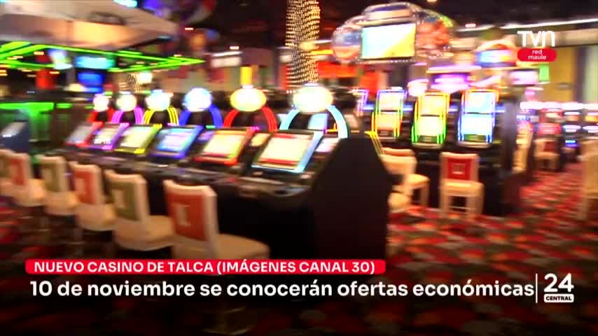 10 de noviembre se conocerán ofertas económicas por Casino en Talca
