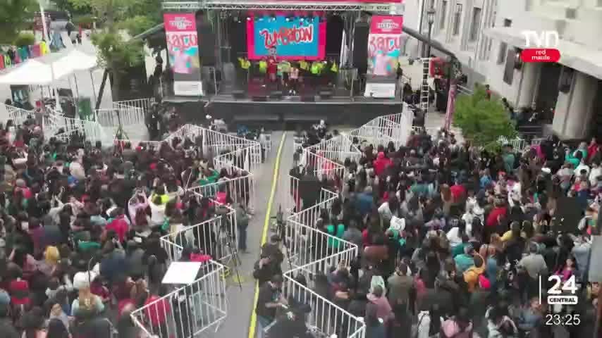 Teletón inició su gira centro sur en Talca y San Javier 