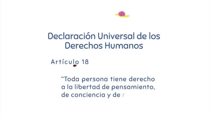 Ronda que abraza la Tierra 18 en NTV: Toda persona tiene derecho a la libertad de pensamiento