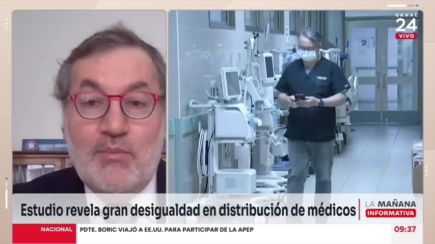 Estudio revela gran desigualdad en distribución de médicos especialistas