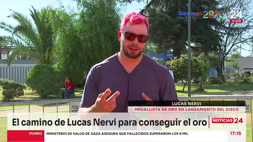 Lucas Nervi y su camino para el oro