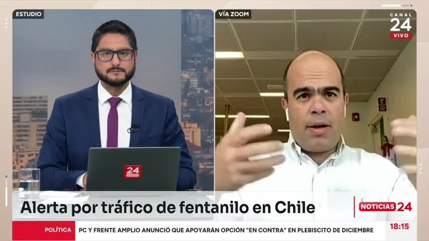 Exdirector del Senda por tráfico de fentanilo en Chile