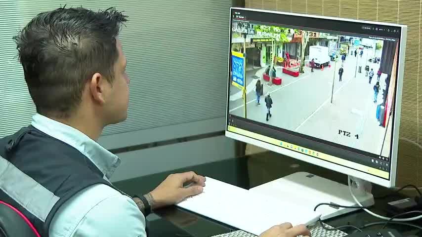 Implementan televigilancia en galerías de Concepción