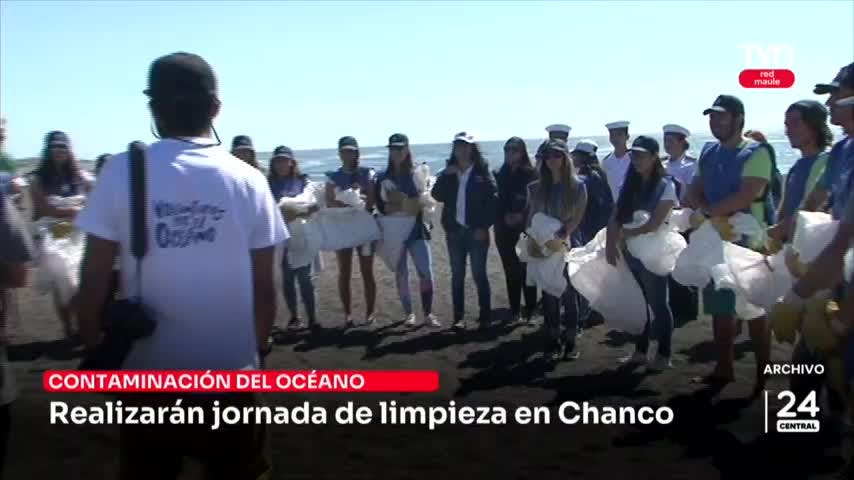 Realizarán jornada de limpieza en playa de Chanco