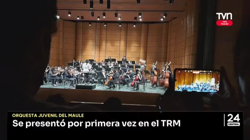 Orquesta Sinfónica Juvenil debutó con presentación en el TRM