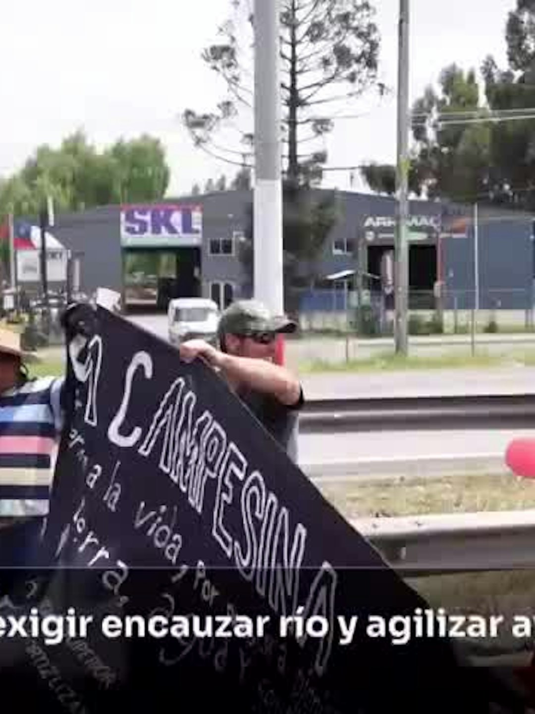 Protestan para que se encauce río y se agilicen ayudas