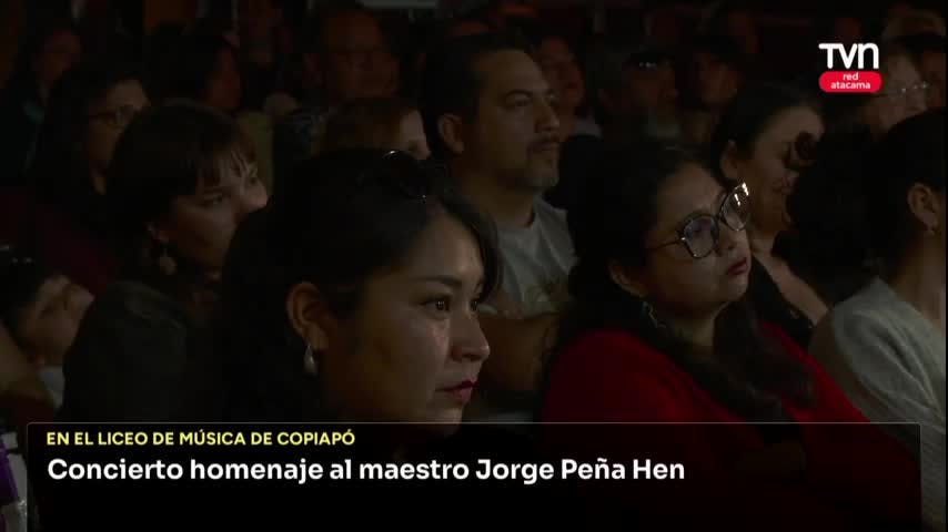 Concierto en homenaje a Jorge Peña Hen