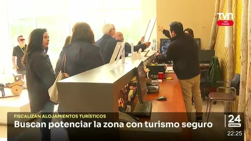 Fiscalizan recintos de alojamiento turístico