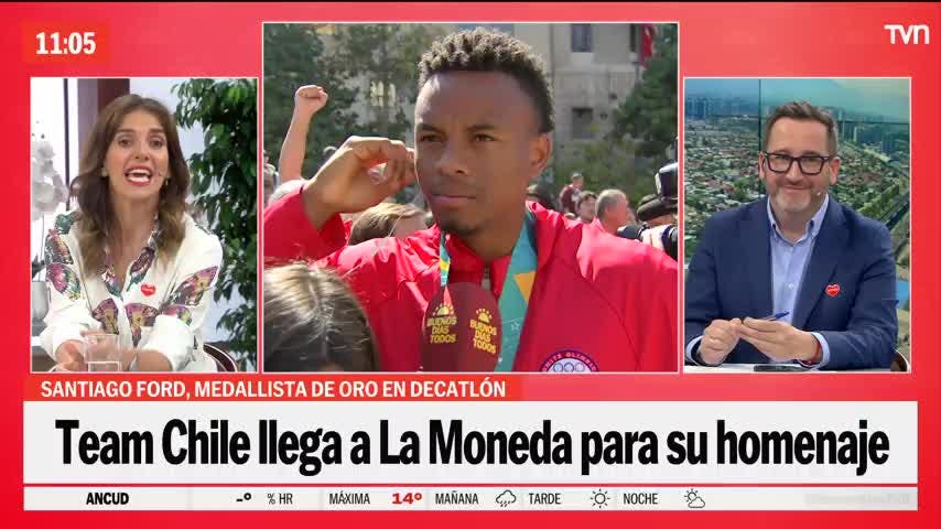 Santiago Ford: Tenía que saludar a este público que me apoyo de principio a fin