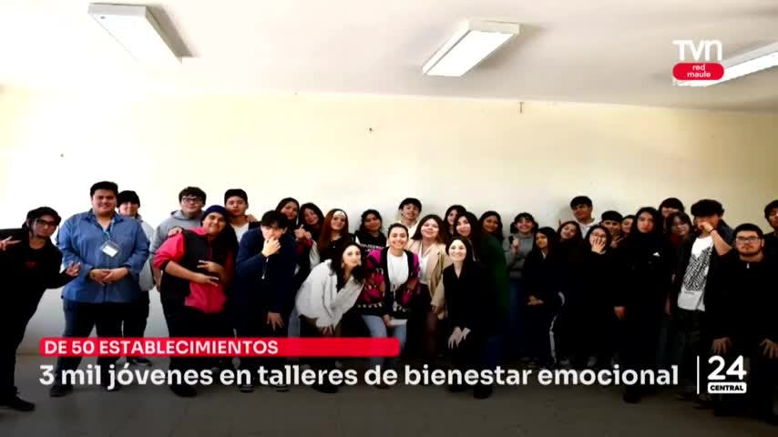 3 mil jóvenes participan en talleres de bienestar emocional