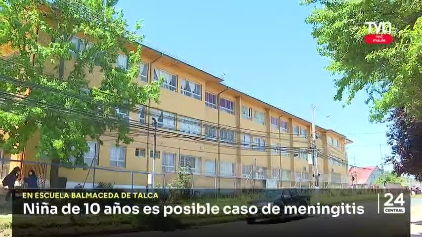 Niña de 10 años es posible caso de meningitis