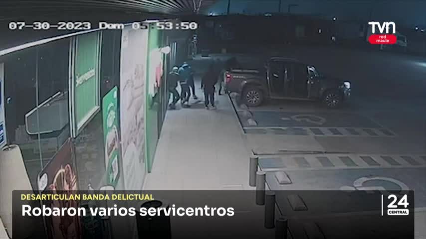 Desbaratan banda que ejecutaba delitos en Talca y Linares 