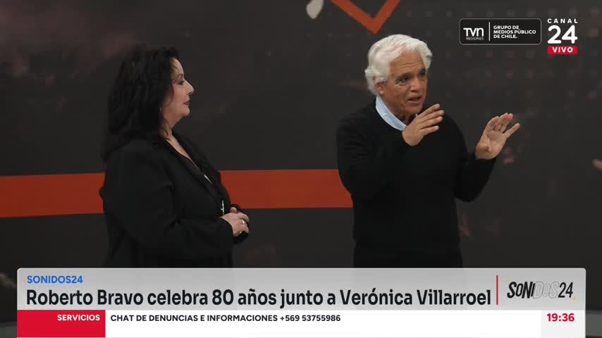 Sonidos 24: Roberto Bravo celebra 80 años junto a Verónica Villarroel
